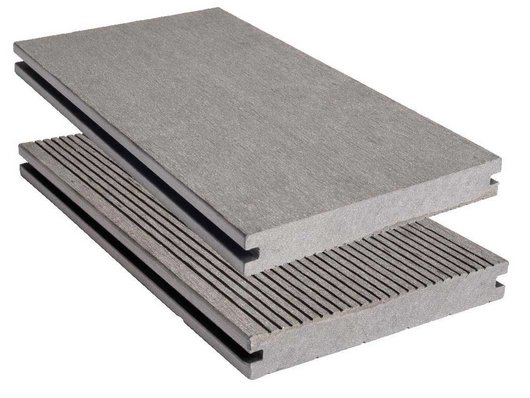 Angebote Holz Fey HQ Terrassendiele BPC Miru Hellgrau