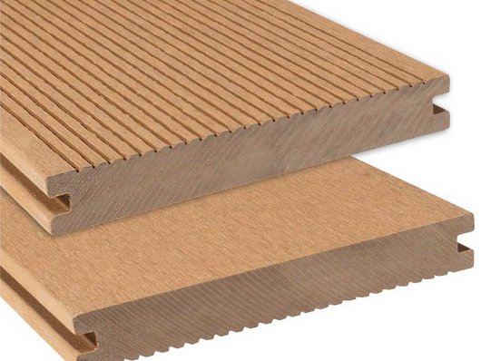 Angebote Holz Fey HQ Terrassendiele BPC Miru sand 