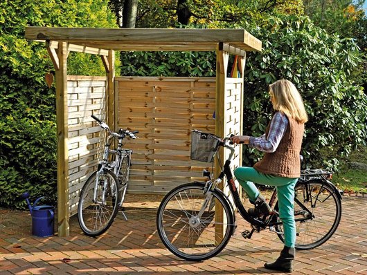 Kleiner Gartenhaus z.B. für Fahrräder