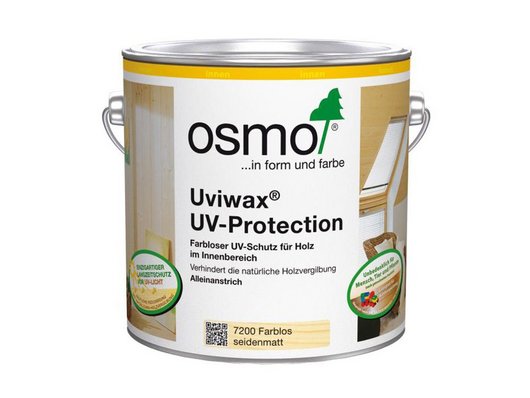 Uviwax® UV-Protection - Ideale Grundbehandlung für Wand- und Deckenverkleidungen aus Massivholz