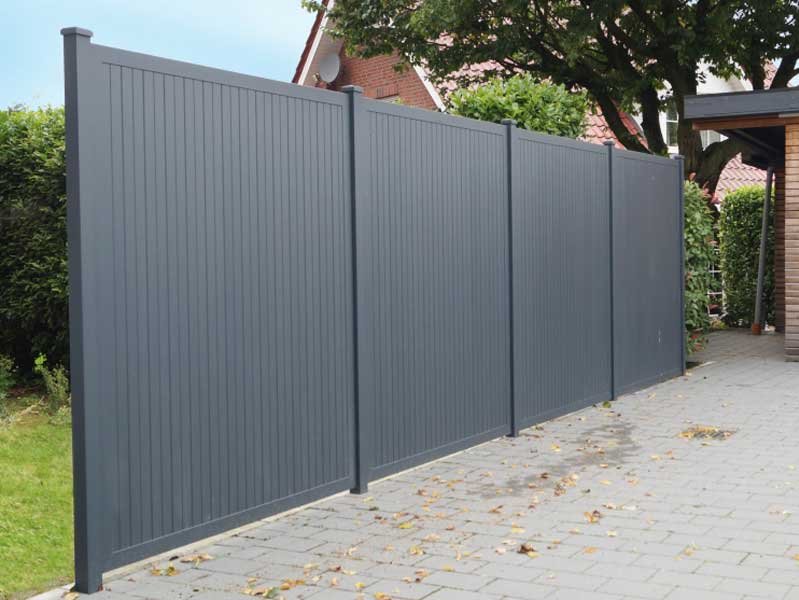 Zäune aus Aluminium - leicht und gleichzeitig stabil