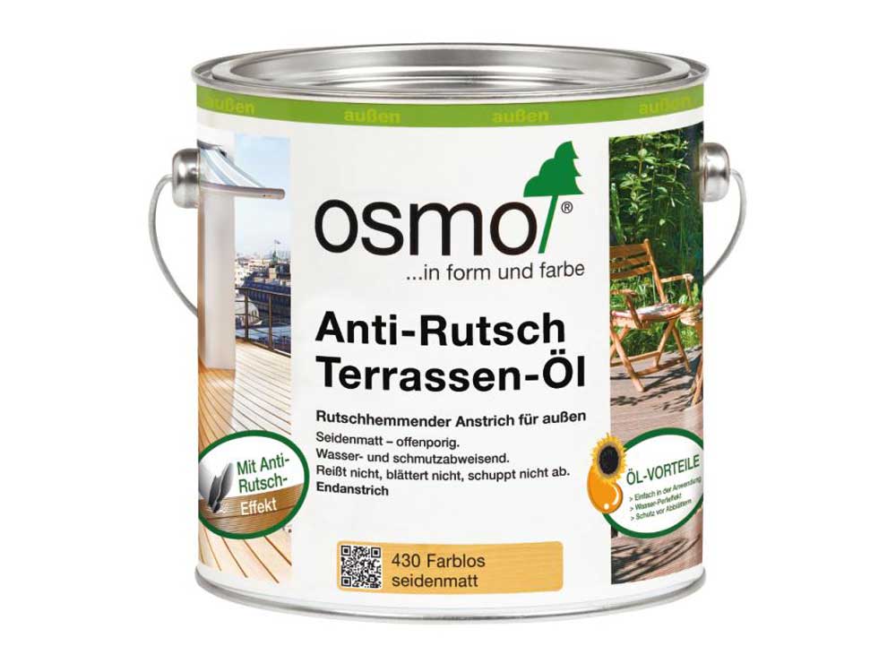 Anti-Rutsch Terrassen-Öl von Osmo