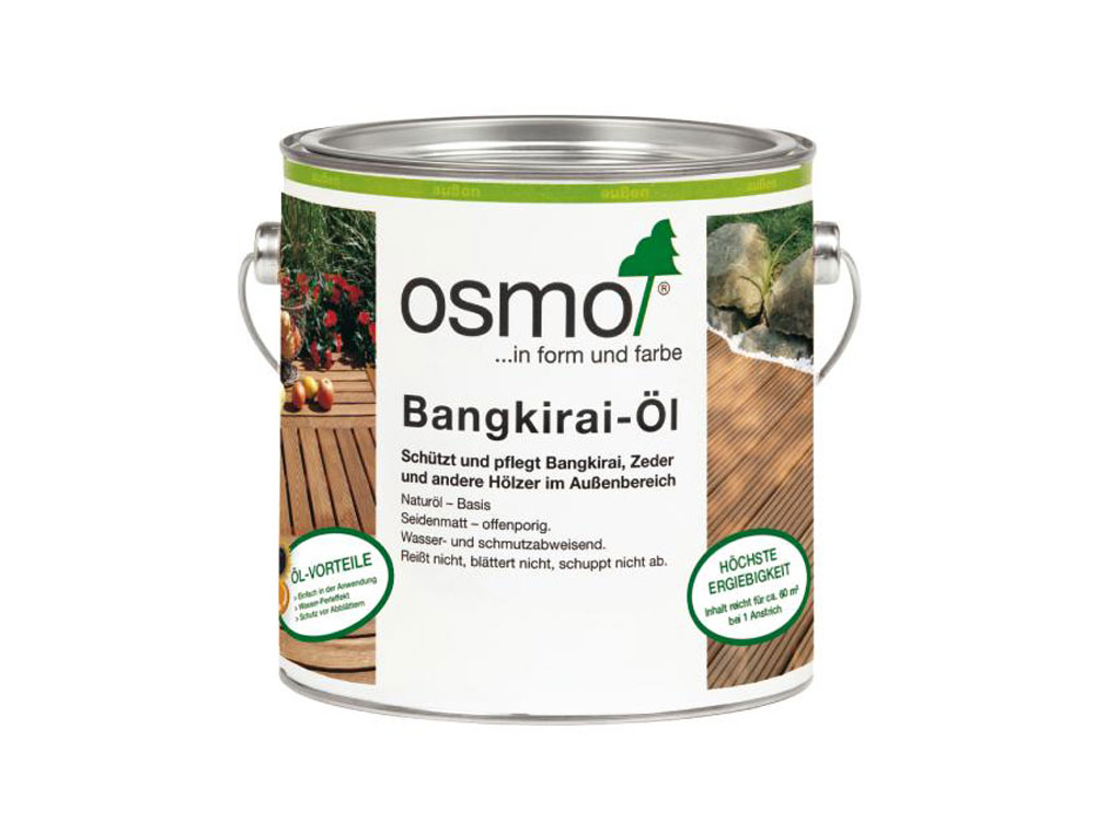 Bangkirai-Öl - Holzschutz von Osmo